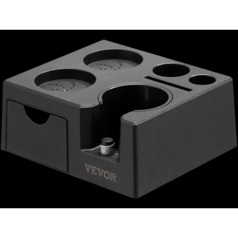 Vevor Espresso Tamping Station 7-in-1 Multifunctional ABS Base for 51-58 mm Handles New