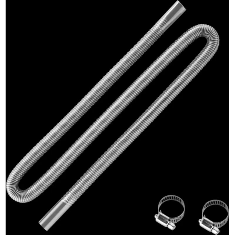 Vevor Exhaust Hose 58.7" Stainless Steel Diesel Heater Flexible Exhaust Pipe New