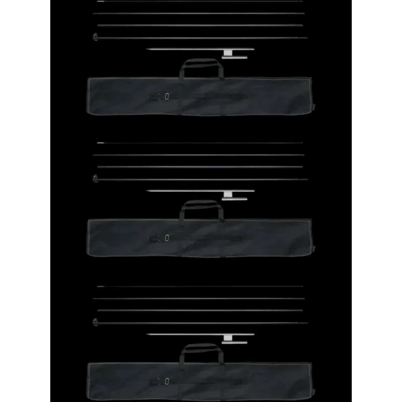 Vevor Flag Pole Kit 16.3' Feather Swooper 3-Pack New