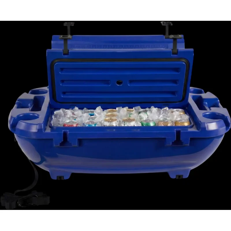 Vevor Floating Cooler 40 QT Amphibious Ice Chest Deep Blue New