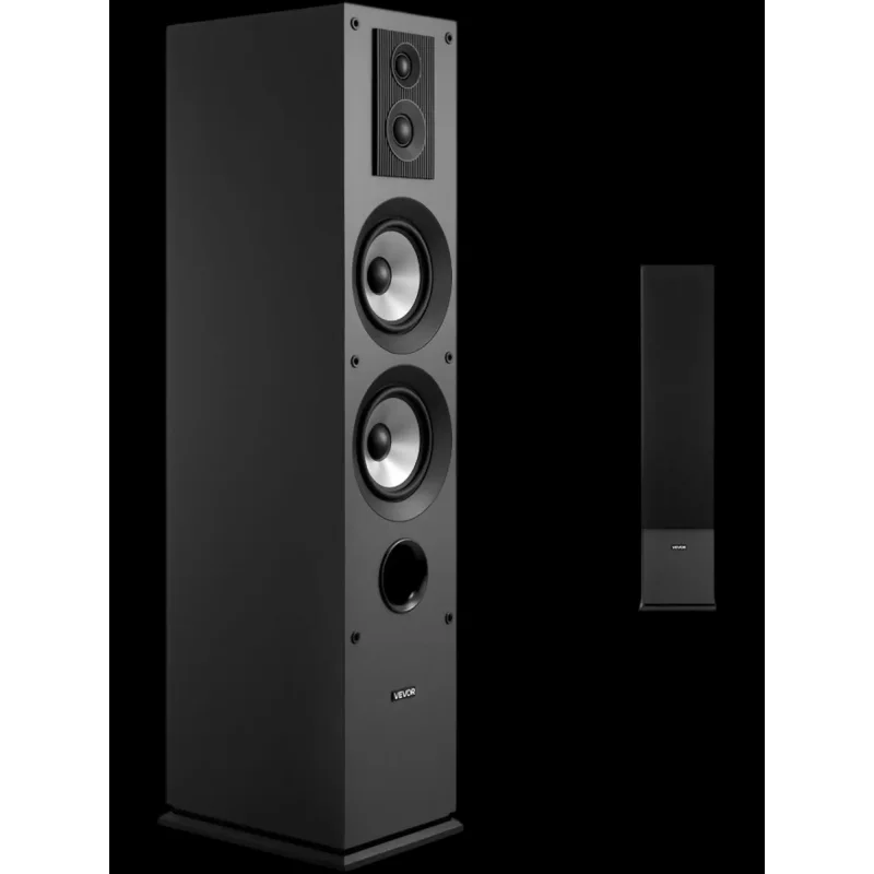 Vevor Floorstanding Speaker 3-Way 145W Tower Home Audio Single New