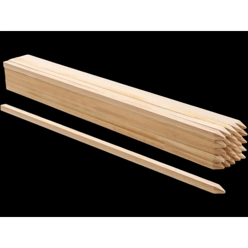 Vevor Garden Stakes Wooden Survey Grading Stakes 25 Pcs 36x0.75x0.75" New