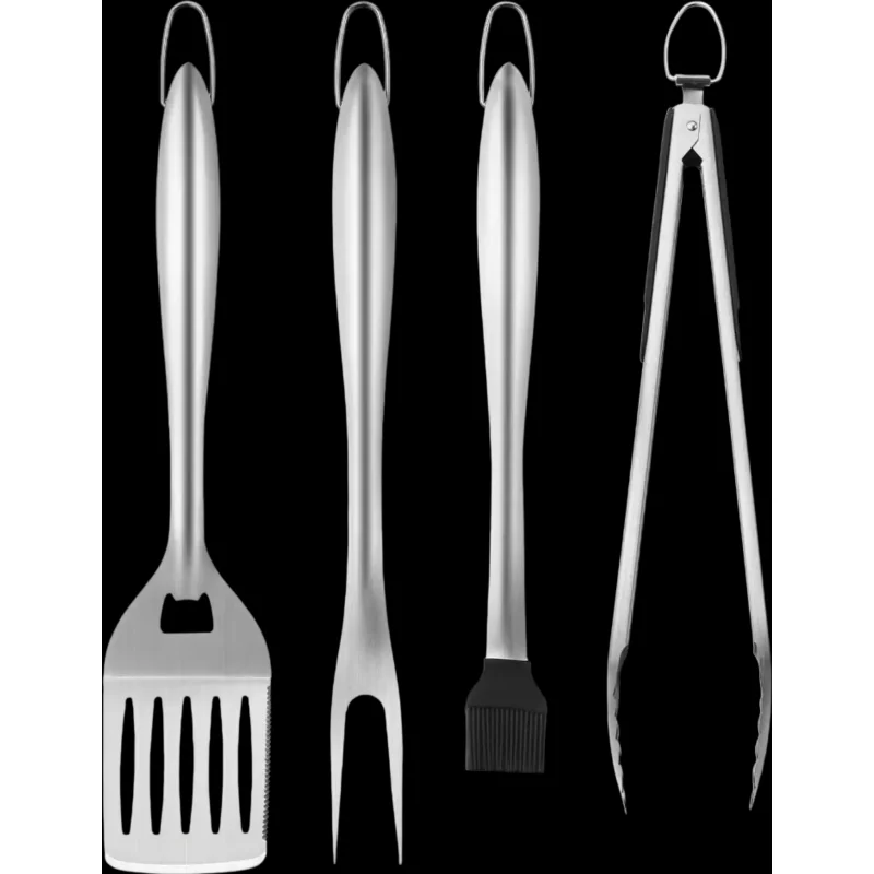 Vevor Grill Tool Set 4-Piece Stainless Steel BBQ Accessories New