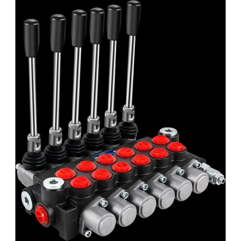 Vevor Hydraulic Directional Control Valve 6-Spool 11 GPM 3600 PSI New