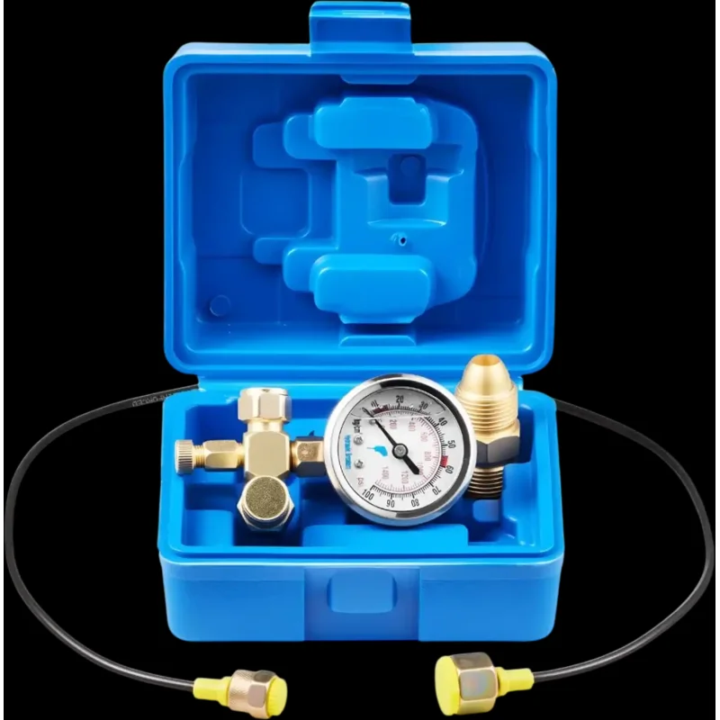 Vevor Hydraulic Pressure Test Kit Nitrogen Accumulator Charging System 0-1420 PSI New