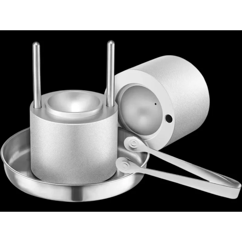 Vevor Ice Ball Press Kit 2.1" Aviation Aluminum Whiskey Ice Sphere Maker New
