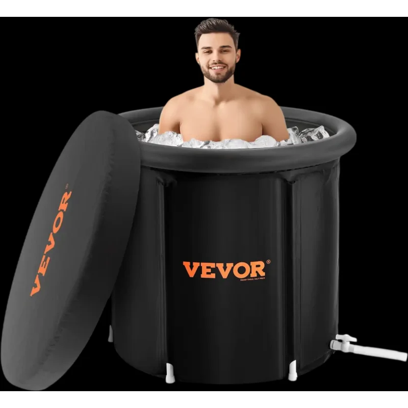 Vevor Ice Bath Tub Cold Water Therapy Plunge Tub for Athletes 33.5" 105 Gal New