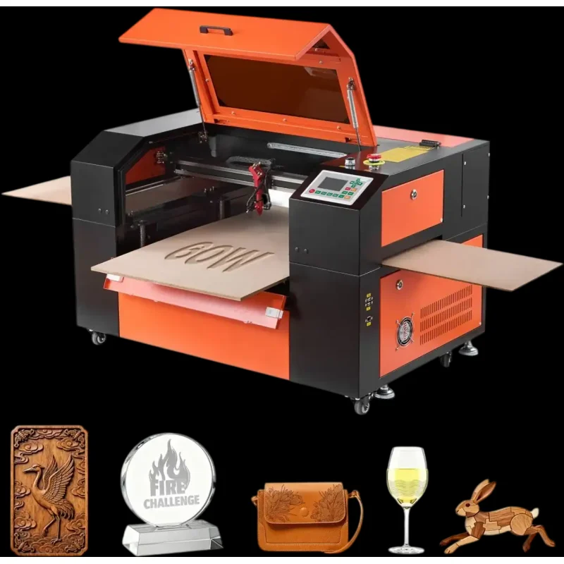 Vevor Laser Engraver 60W CO2 24" x 16" Air Assist Cutter Machine New