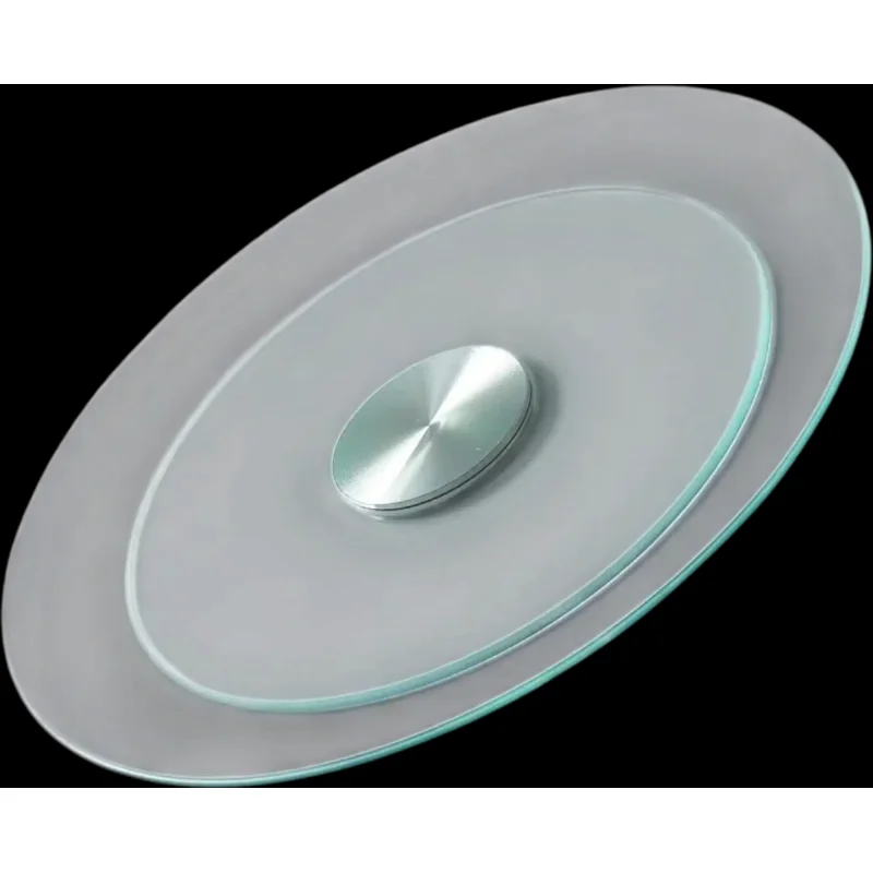 Vevor Lazy Susan 20" Glass Turntable Rotating Dining Table Centerpiece New