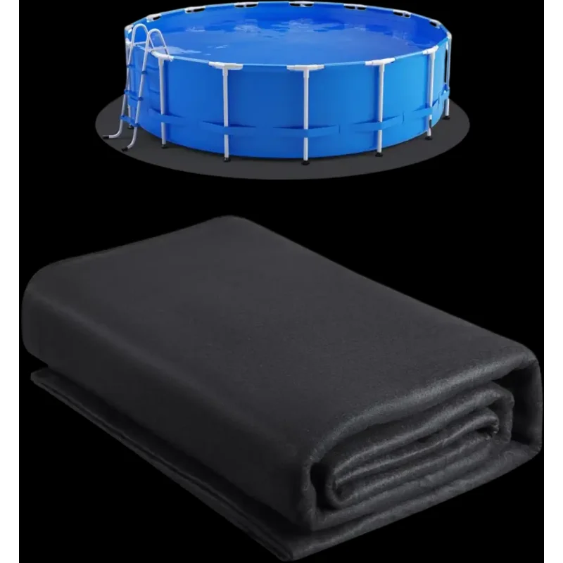 Vevor Pool Liner Pad 27' Round Above Ground Swimming Pool Mat New