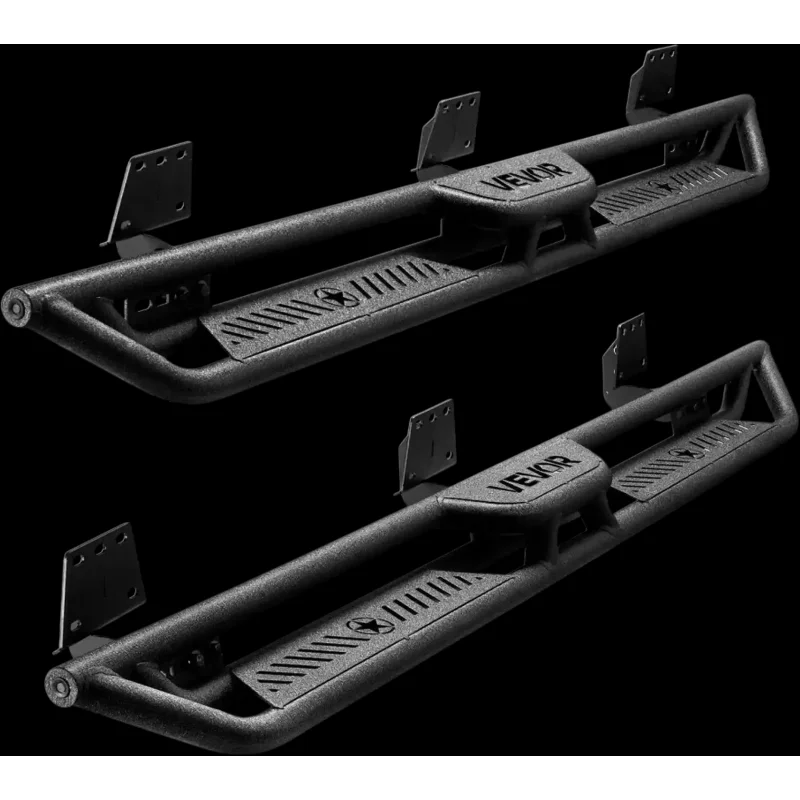 Vevor Running Boards 6" Side Steps for 2019-2025 Dodge Ram 1500 Crew Cab Black Nerf Bars New
