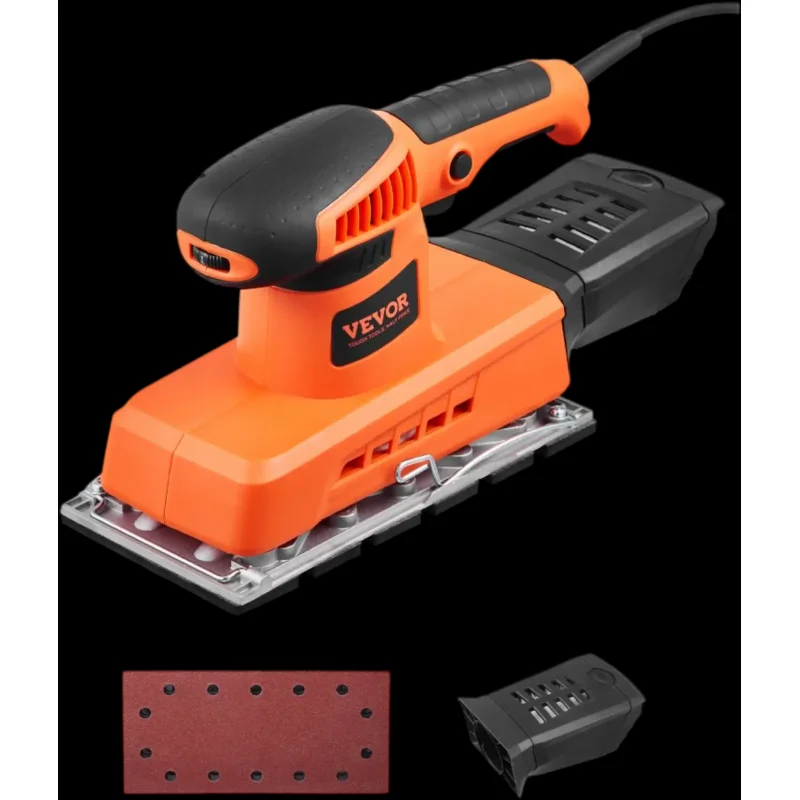 Vevor Sheet Sander 1/2 Sheet Variable Speed Finishing Sander New