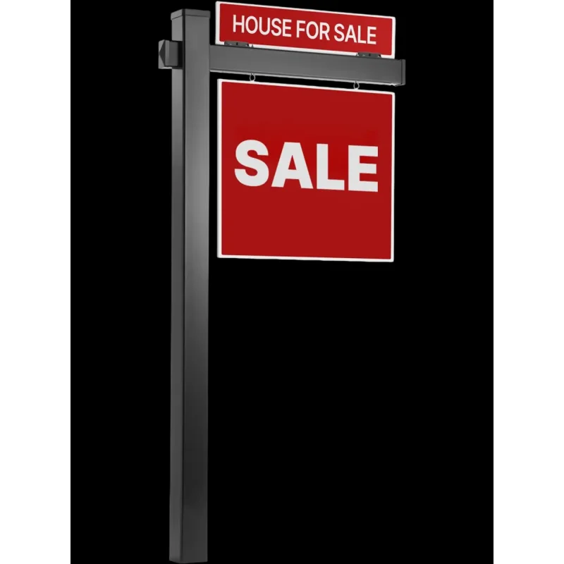 Vevor Sign Post 6' PVC Real Estate Yard Sign Holder New
