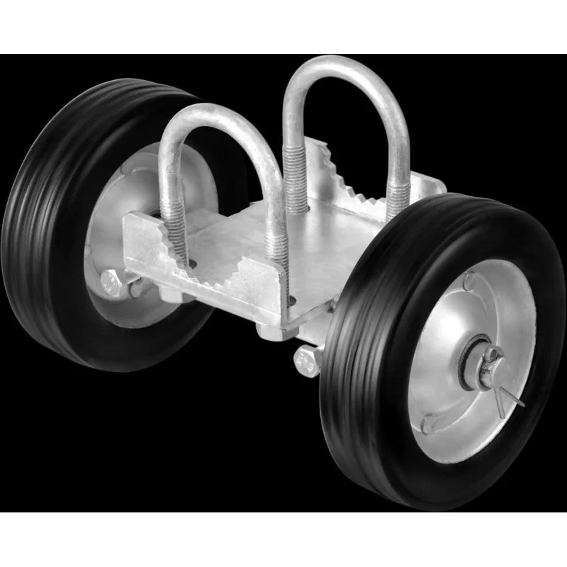 Vevor Sliding Gate Kit 6" Heavy-Duty Rolling Hardware 600 lbs Load Black New