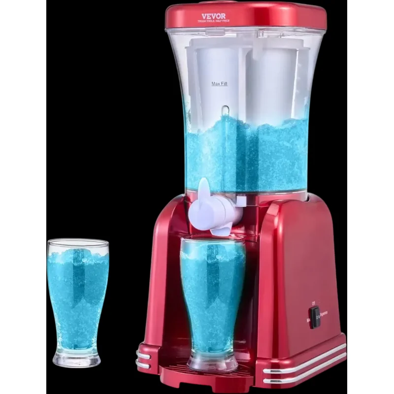 Vevor Slushy Machine Home Margarita Slush Maker 32oz Red New