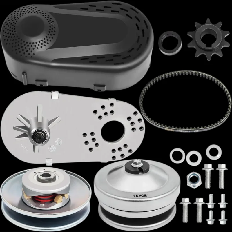 Vevor Torque Converter Kit Go-Kart CVT Clutch 3/4" TAV2/30 10-Tooth #40/41 New
