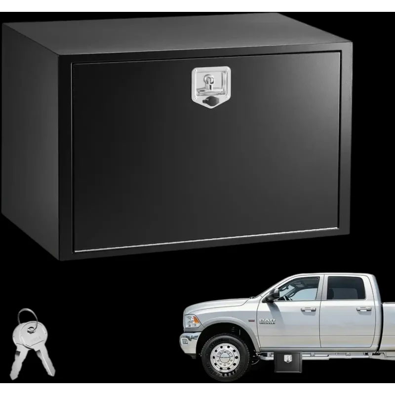 Vevor Underbody Truck Tool Box 36 x 24 x 24" Heavy Duty Steel Waterproof Black New