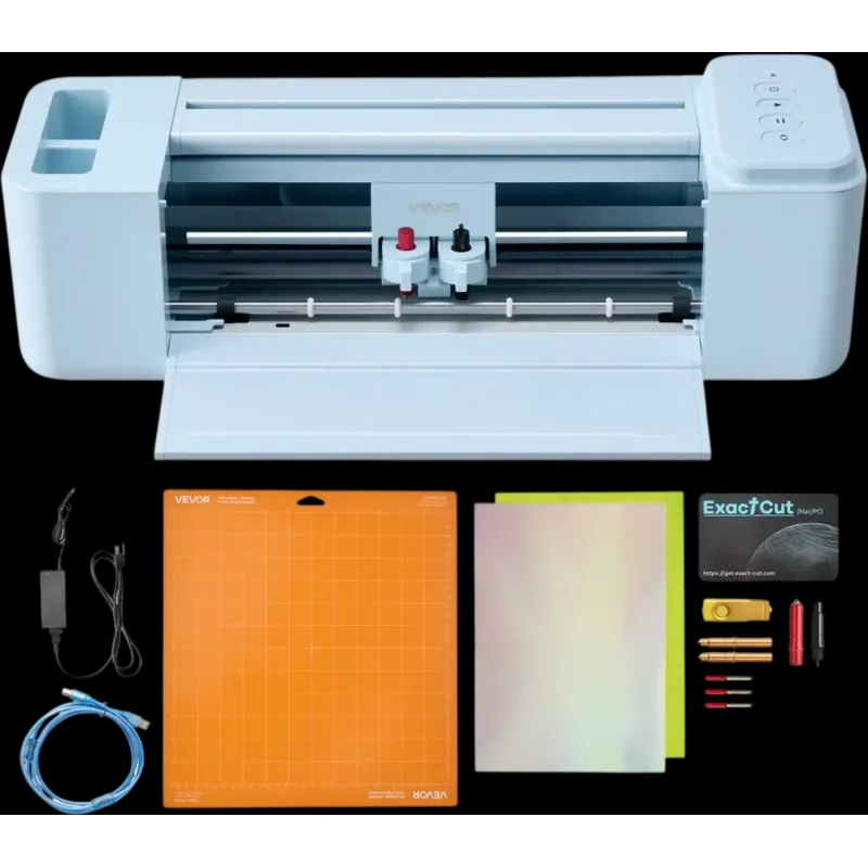 Vevor Vinyl Cutting Machine 12" Button-Controlled Craft Cutter New