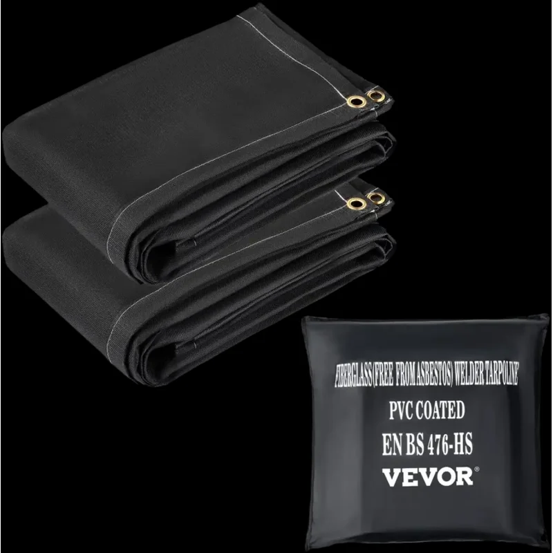 Vevor Welding Blanket 2-Pack 8' x 10" Fire Suppression Blanket New