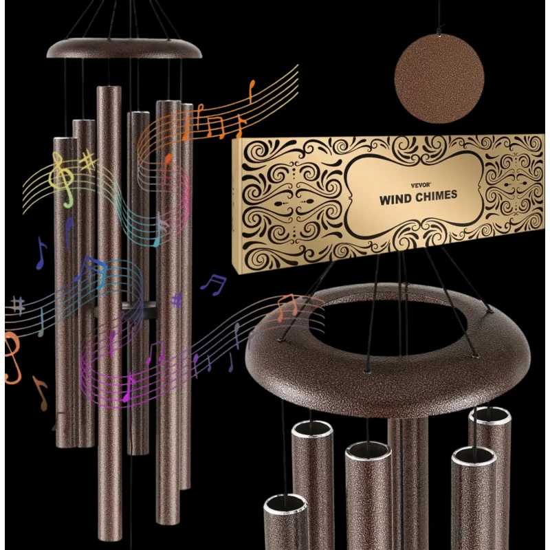 Vevor Wind Chimes 50" Deep Tone Memorial Outdoor Decor New