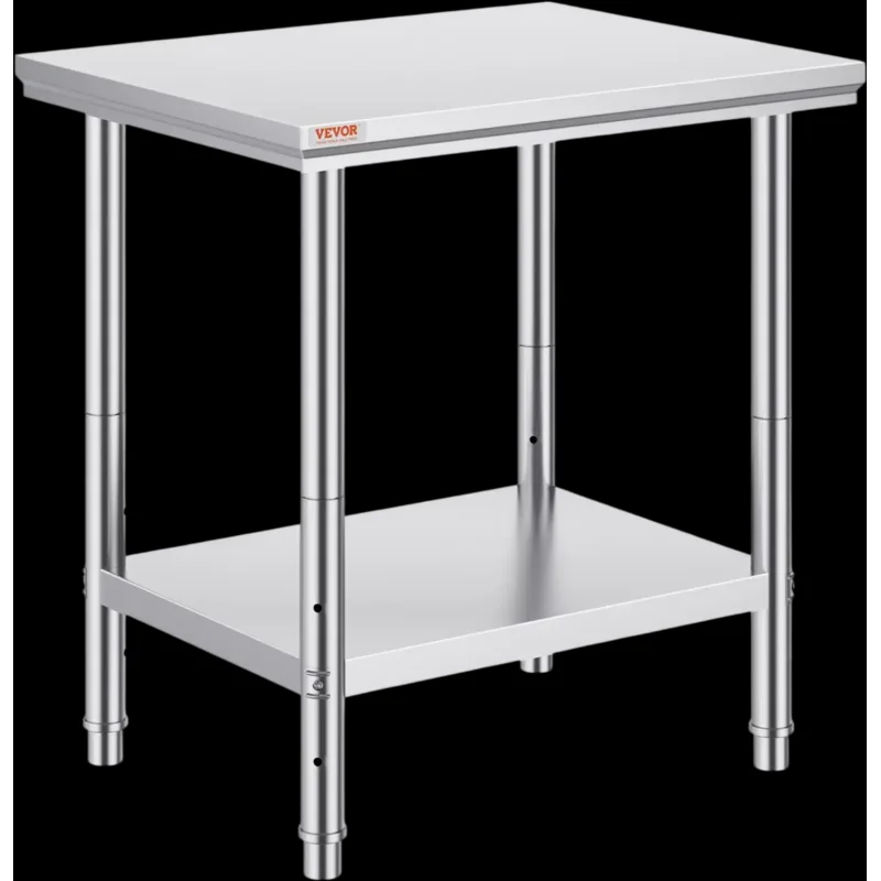 Vevor Work Table 24" x 30" Stainless Steel Prep Table New