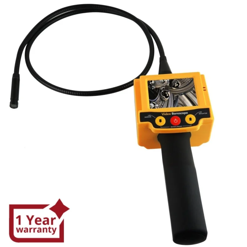 VID-5 Industrial 2.4 inch TFT LCD Video Borescope Car Pipe Inspection 10mm Camera