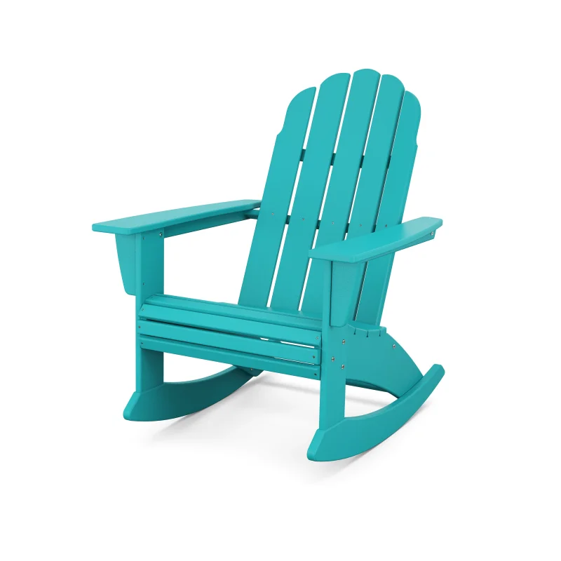 Vineyard Curveback Adirondack Rocking Chair Aruba