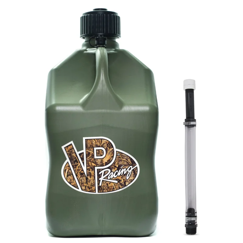 VP Racing 5.5 Gal Motorsport Racing Liquid Container Utility Jug w/Handle, Camo