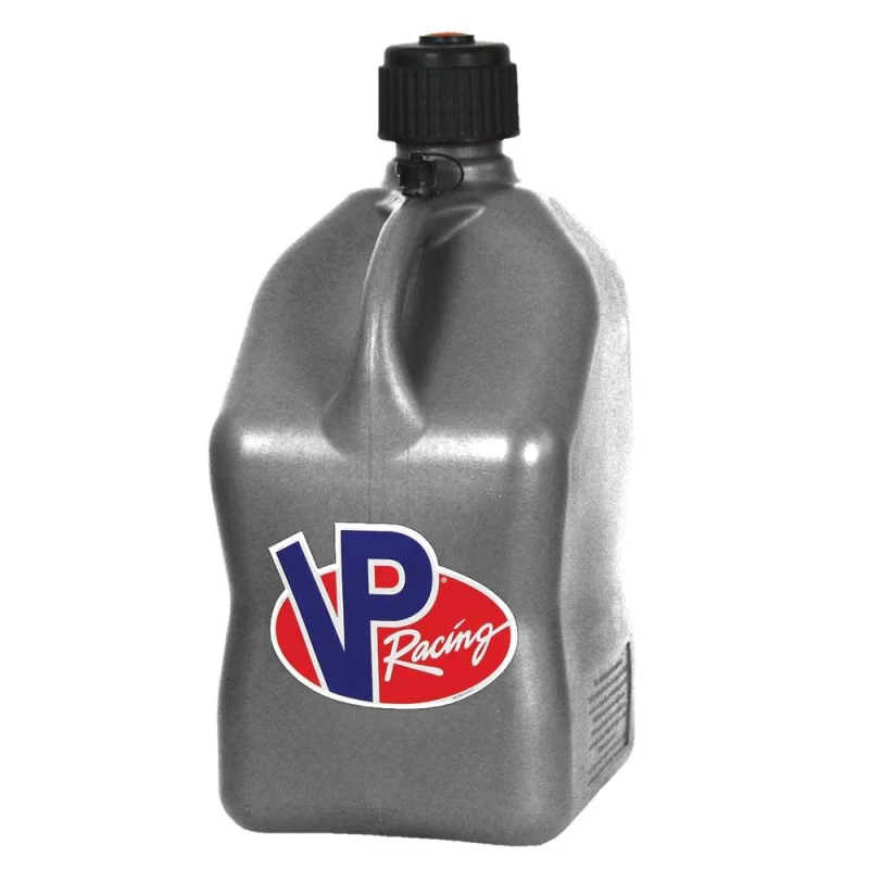 VP Racing 5.5 Gallon Motorsport Racing Liquid Utility Container Jug, Silver