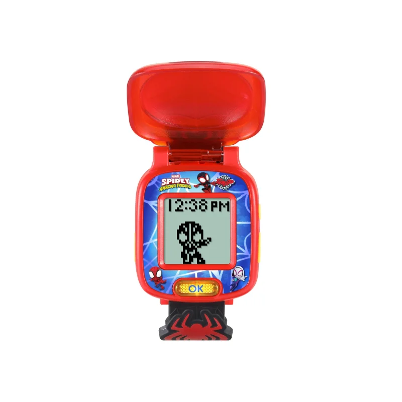 VTech Kids' Spidey Amazing Friends Learning Watch - Multicolor Plastic Strap