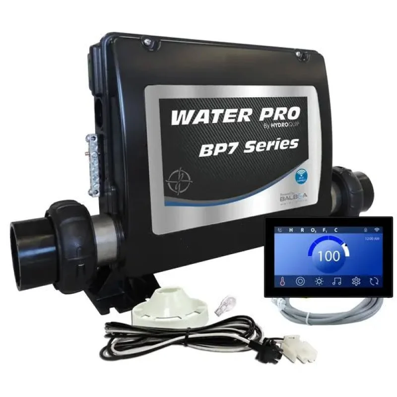 Water Pro BP7 Retro-Fit Spa Control 5.5kW Heater SpaTouch 4 Panel 50-BP7-ST4-55-K