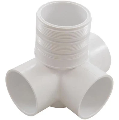 Waterway 2in Horizontal T A Diverter Valve Body 602-0800
