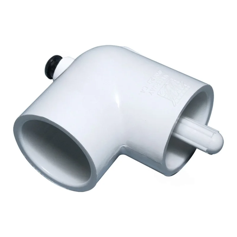 Waterway 400-5580 1.5" S x 1.5" S 90 Degree Elbow with Thermowell & Bushing