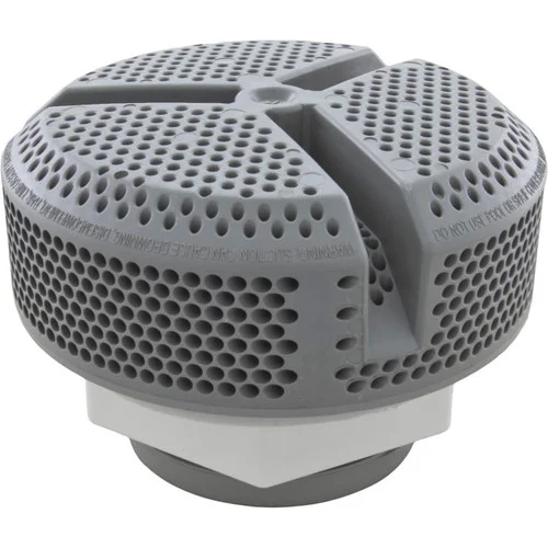 Waterway 5″ Suction Fitting, 2-1/2″ Slip, Gray | 640-3937 VP