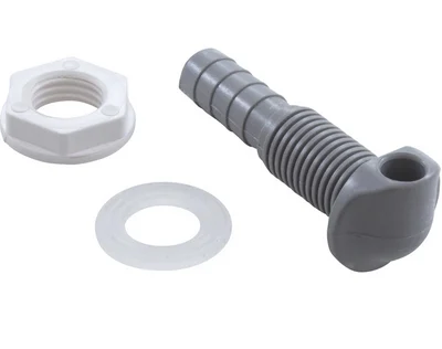 Waterway Jet Nozzle with Wall Fitting Gray 670-2007