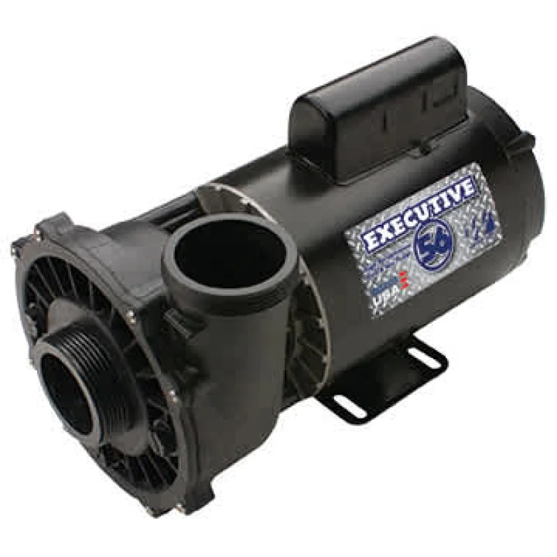 Waterway Plastics Executive Spa Pump, 5 HP, Two Speed, 230V, 2" x 2" | 3722021-1D