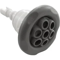 Waterway Plastics Jet Intl, WW Poly Storm Gun,3-3/8″fd, Mass, Txt Scal,Gry,Thd | 229-8037