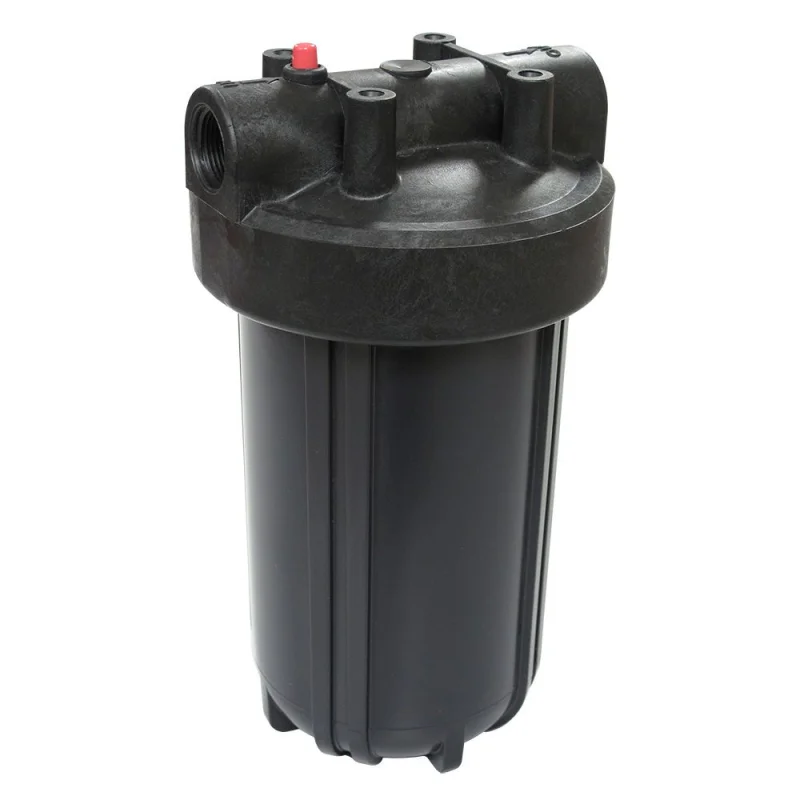 Watts Flowmatic 10" Full Flow Water Filter Housing Black/Black w/ PR - 1" FPT