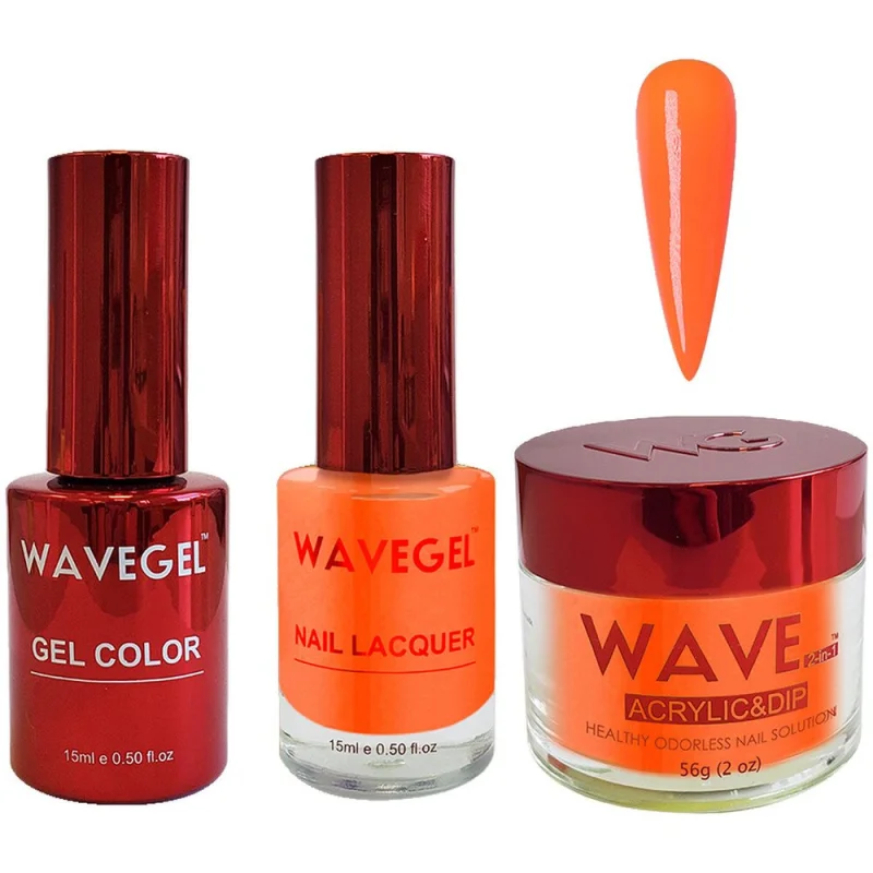 Wave Queen 3-In-1 Matching Combo Set / 1 Gel Polish 0.5 oz. + 1 Lacquer 0.5 oz. + 1 Dip Powder 2 oz. / #053 Rim of Jupiter
