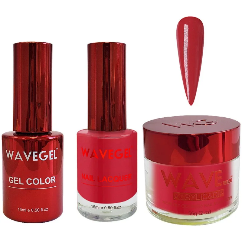 Wave Queen 3-In-1 Matching Combo Set / 1 Gel Polish 0.5 oz. + 1 Lacquer 0.5 oz. + 1 Dip Powder 2 oz. / #059 Plymouth Lox
