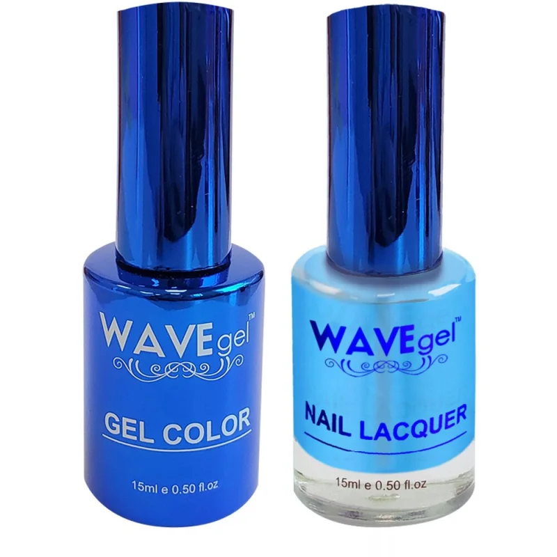 Wave Royal Collection 2-In-1 Matching Duo Set / 1 Gel Polish 0.5 oz. + 1 Lacquer 0.5 oz. / #WR103 The Lake behind the Kingdom