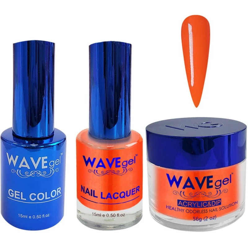Wave Royal Collection 3-In-1 Matching Combo Set / 1 Gel Polish 0.5 oz. + 1 Lacquer 0.5 oz. + 1 Dip Powder 2 oz. / #WR042 Exclusives Only