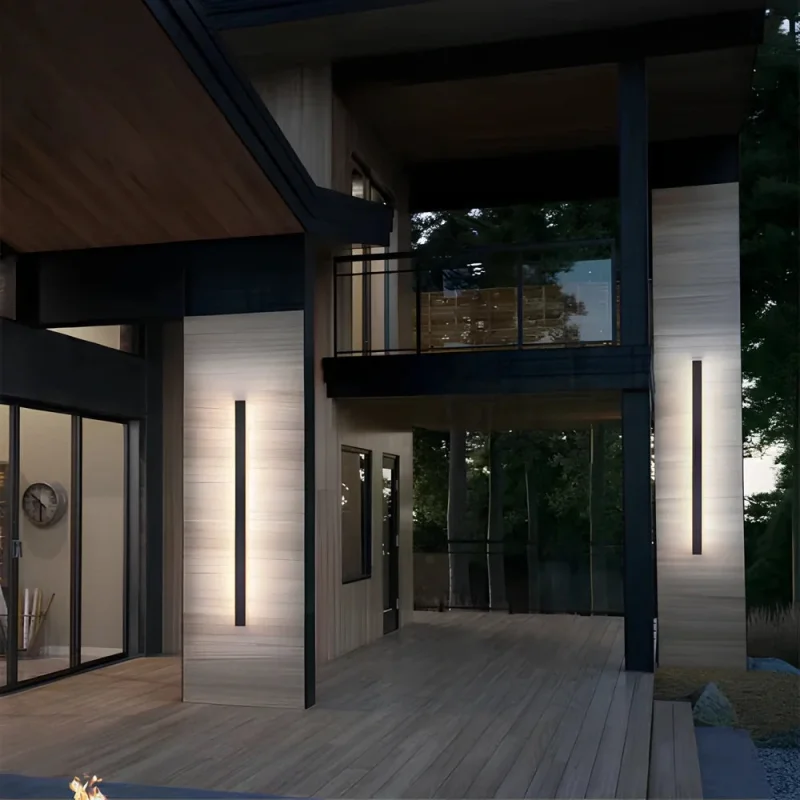 Weatherproof Outdoor Sconce with Premium Acrylic Diffuser | Modern Illumination for Any Architecture Warm White