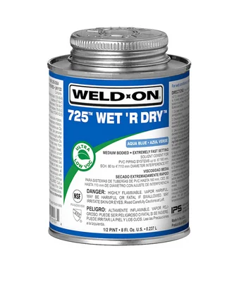 Weld-On 725 Blue Wet R Dry Medium Bodied WO10167