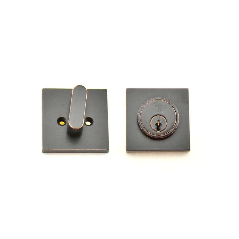 Weslock 00771-1-1FR22 Single Cylinder Deadbolt Oil Rubbed Bronze