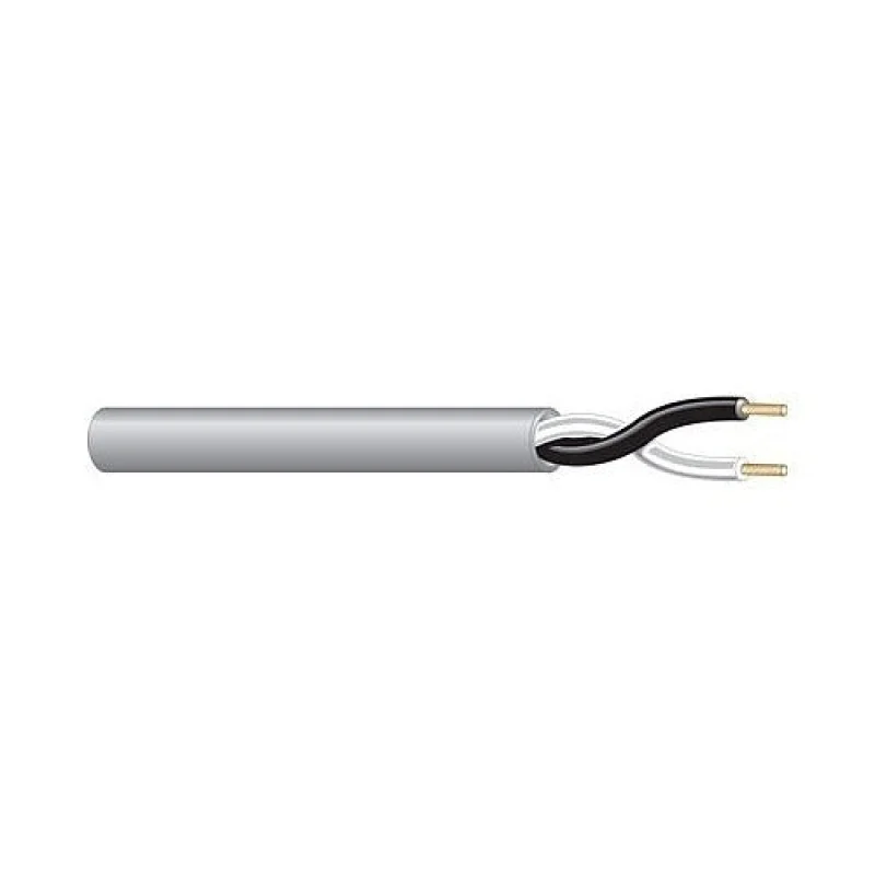 West Penn Wire 25210IV1000 2C 10 Awg Plenum Cable 1000 Ft