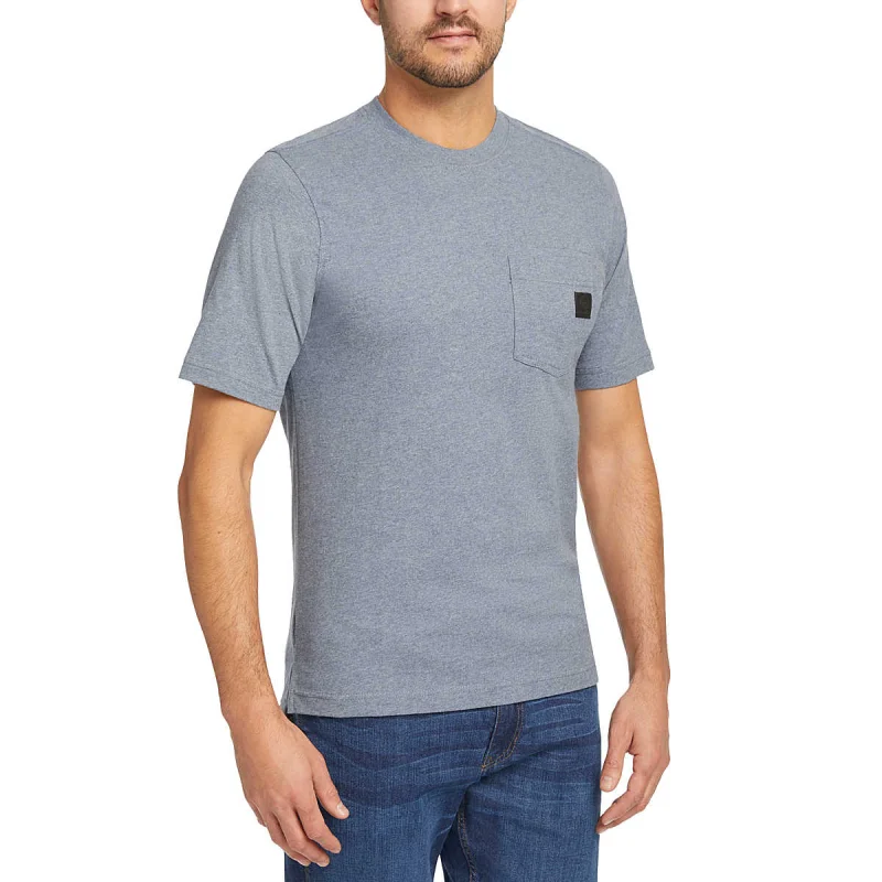 Wolverine Men's Guardian Cotton Pocket Tee (Blue Heather) Size XL