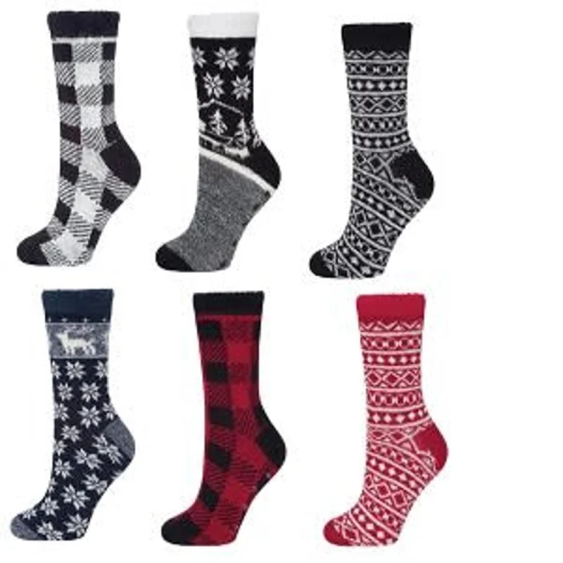 Women's Cabin Sock Assorted Colors (1 Pair. Assorted)
