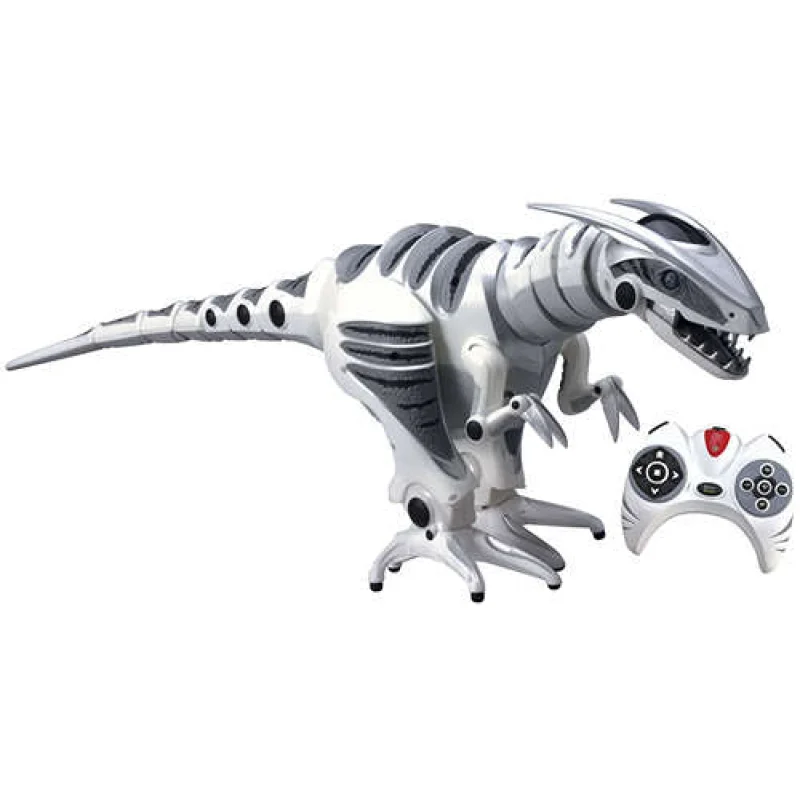 WowWee Roboraptor RC Dinosaur Toy - Realistic Movements - Gray