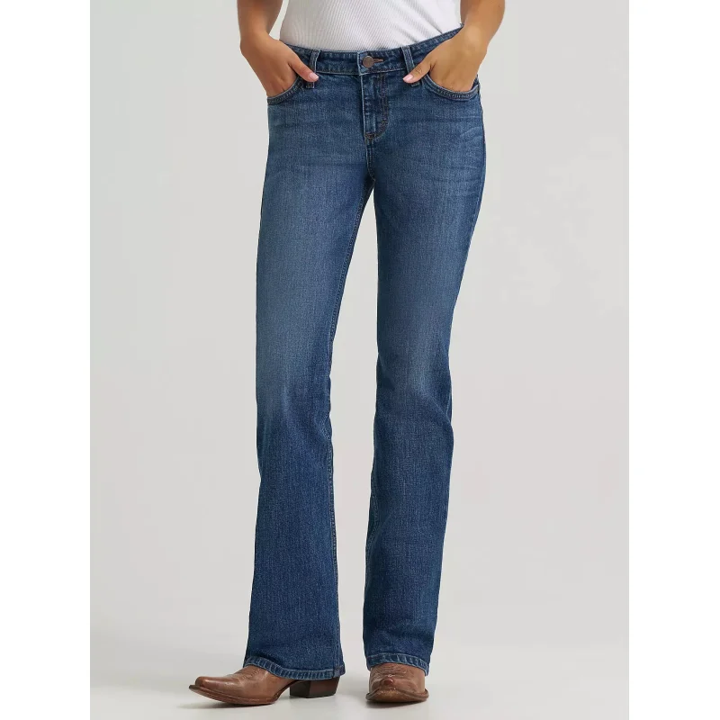 Wrangler Women's Retro Mae Mid Rise Bootcut Jean (Katelyn) Size 29x34
